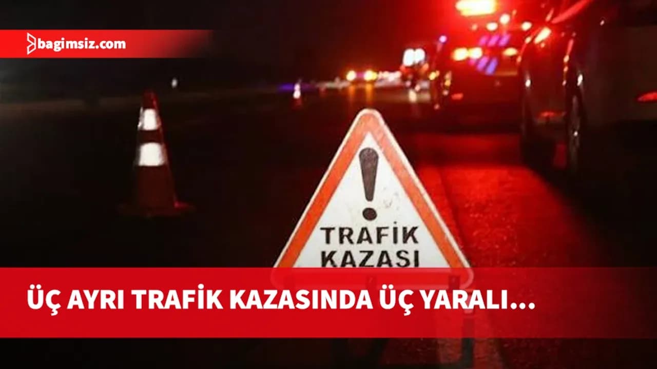 Lefkoşa ve Gazimağusa’da 3 trafik kazası meydana geldi