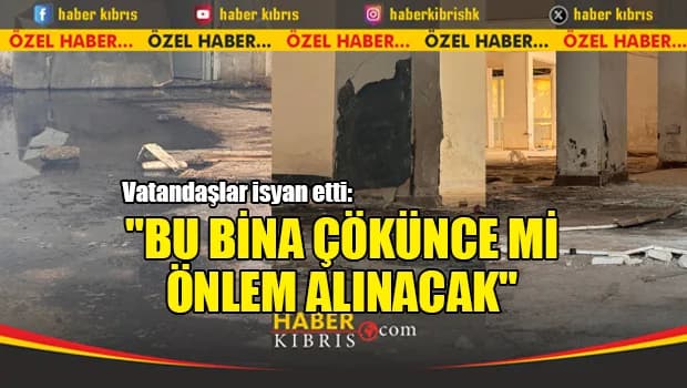 Oray Sitesi sakinlerinden lağım ve bina güvenliği şikayeti