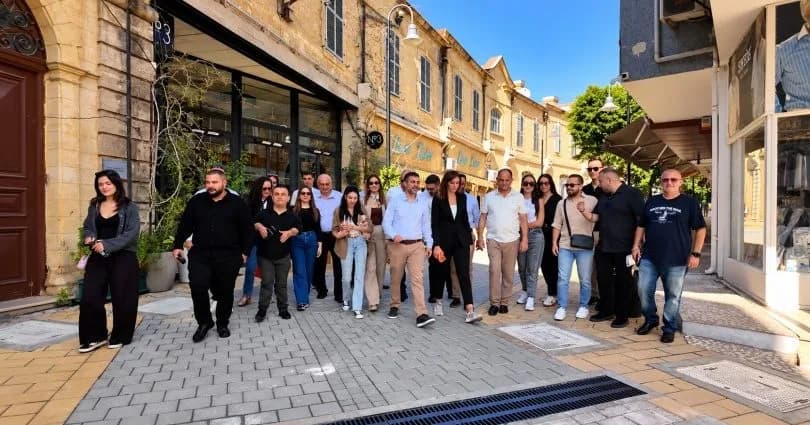 Aktunç, Lefkoşa Arasta Çarşısı’nı ziyaret etti