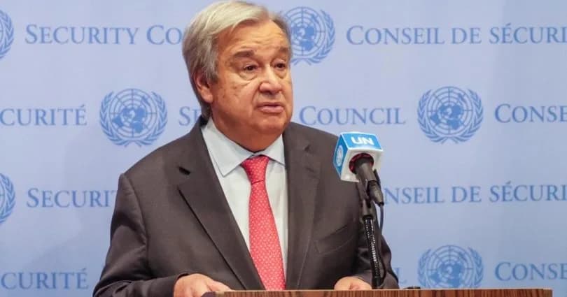 Antonio Guterres: Güven tesisini engelleyen eylemler cesaret kırıcı ve çağrılarıma ters