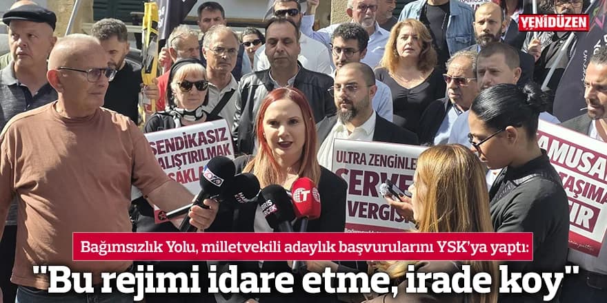 "Bu rejimi idare etme, irade koy"