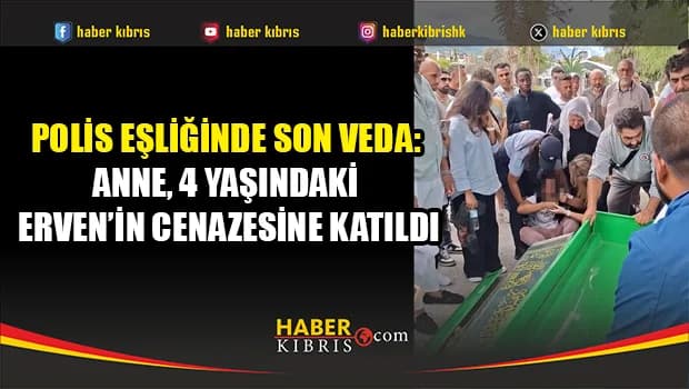Havuzda yaşamını yitiren küçük Erven gözyaşlarıyla uğurlandı