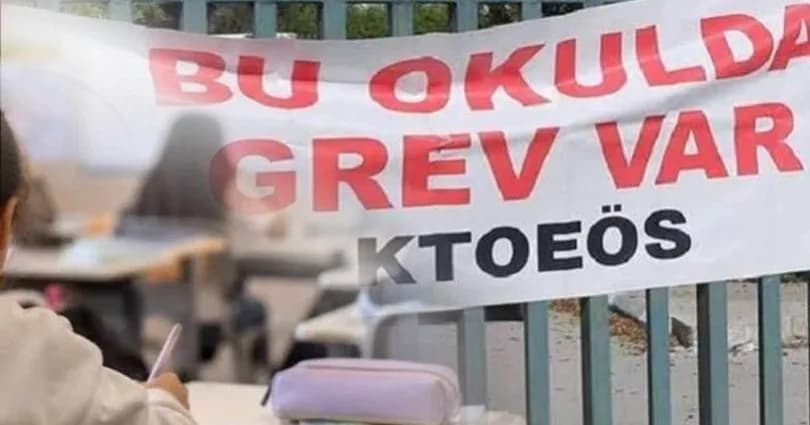 KTOEÖS,Girne merkez ve çevre okullarında grev uygulayacak
