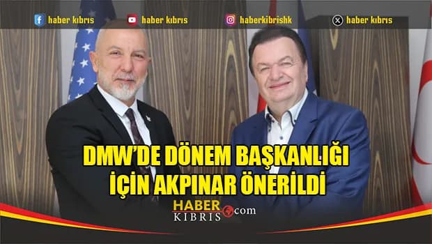 DMW’de dönem başkanlığı için Akpınar önerildi