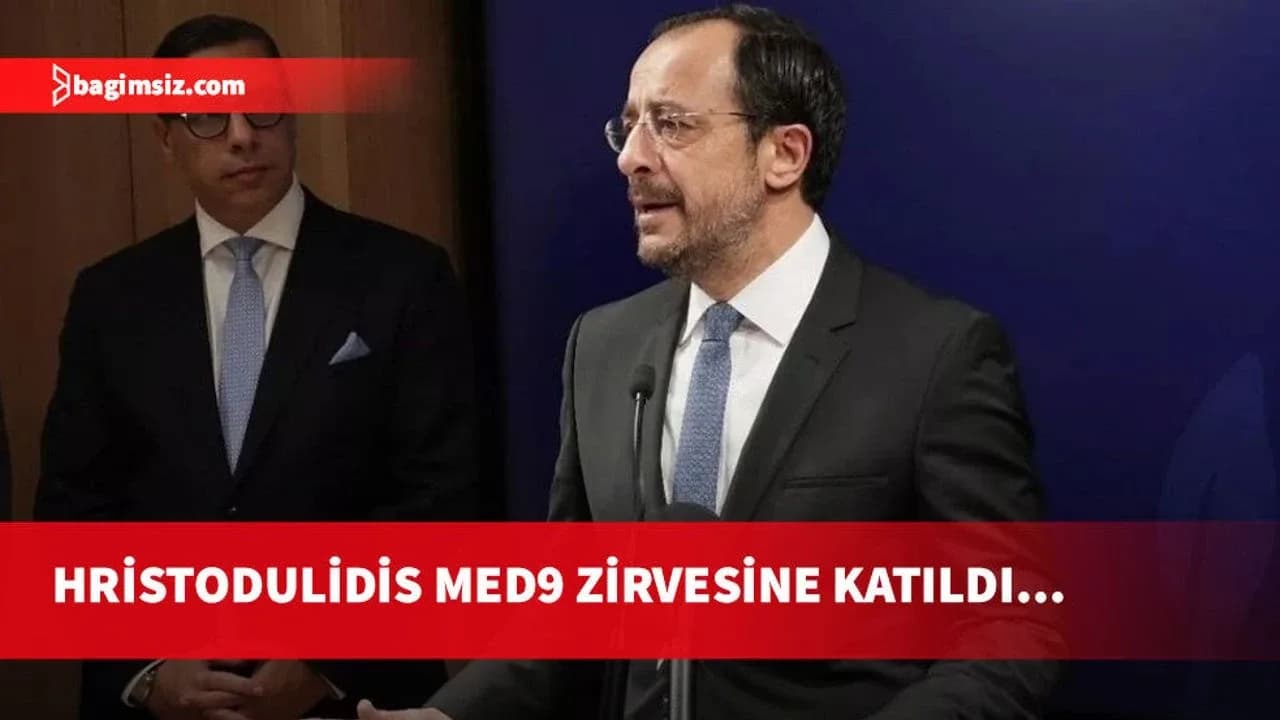 Hristodulidis MED9 Zirvesine katıldı, GSI projesinin önemini vurguladı