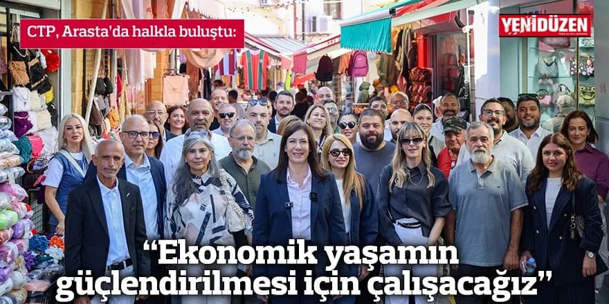“Ekonomik yaşamın güçlendirilmesi için çalışacağız”
