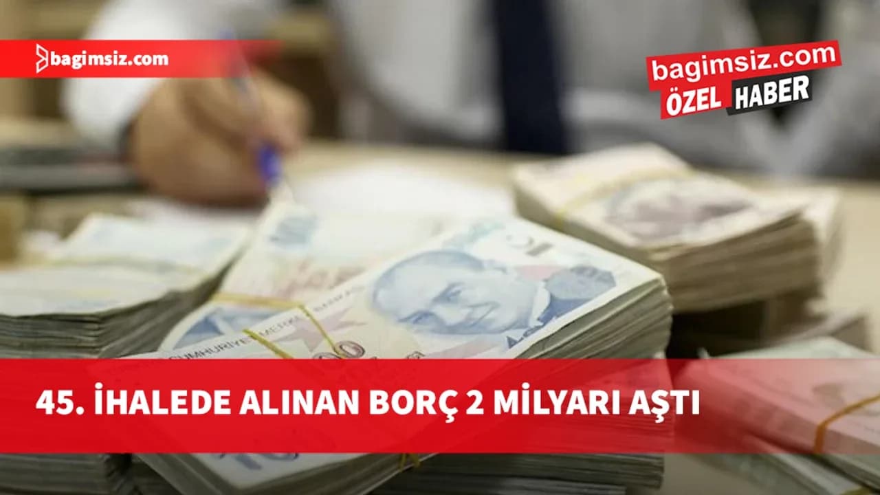 Hazine yine borçlandı: 2 Milyar 79 Milyon Liralık yeni iç borç