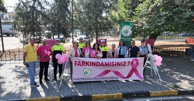 “Meme Kanseri Farkındalık Ayı” dolayısıyla farkındalık etkinliği