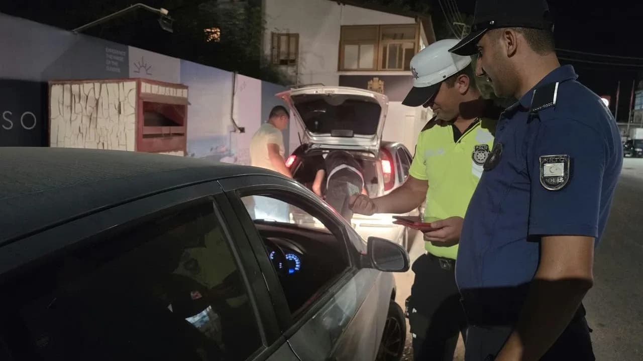 İskele’de asayiş ve trafik denetimi: 126 sürücü rapor edildi