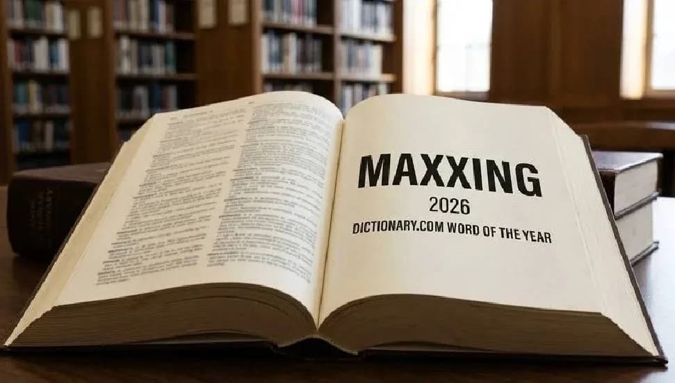 Dictionary.com 2026'nın kelimesi olarak "maxxing"i seçti