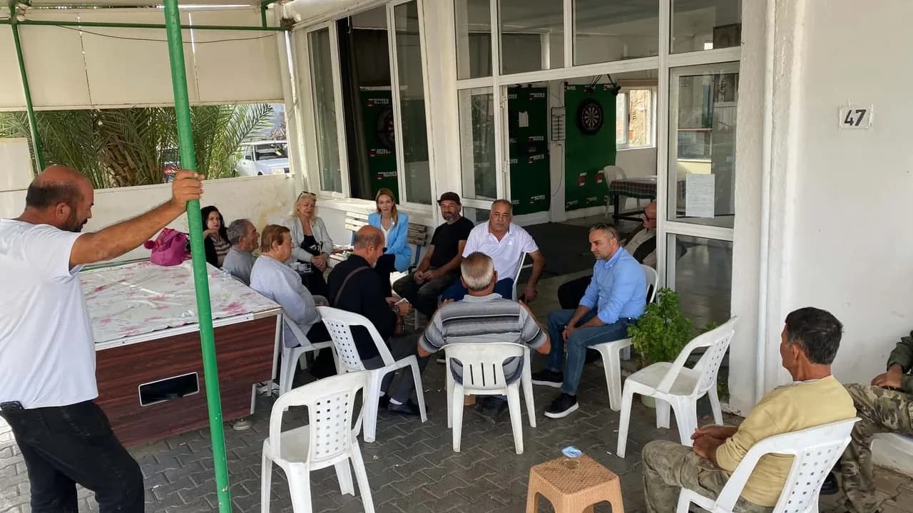 TAM Parti aday adaylarından Akçay Spor Kulübü’ne ziyaret