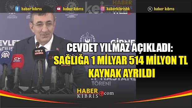 Yılmaz: Sağlık yatırımlarımızı kararlılıkla sürdürüyoruz