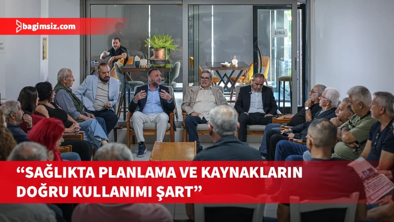 Çeler, Harmancı ve TDP milletvekili ile belediye meclis üyesi adayları eski KTAMS yönetimiyle görüştü