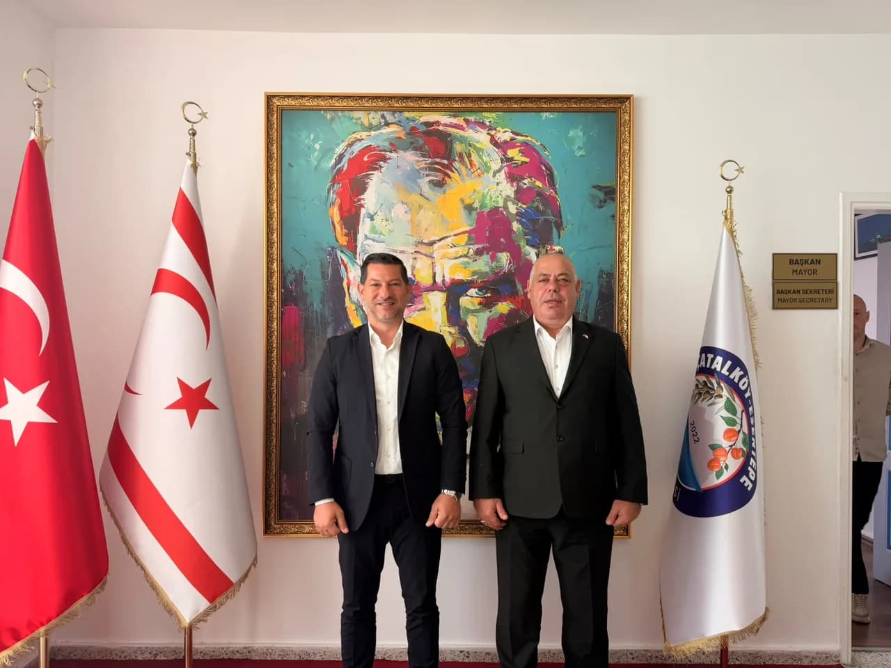 Albayrak, Çatalköy-Esentepe Belediyesini ziyaret etti