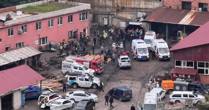 Zonguldak’ta maden ocağında patlama