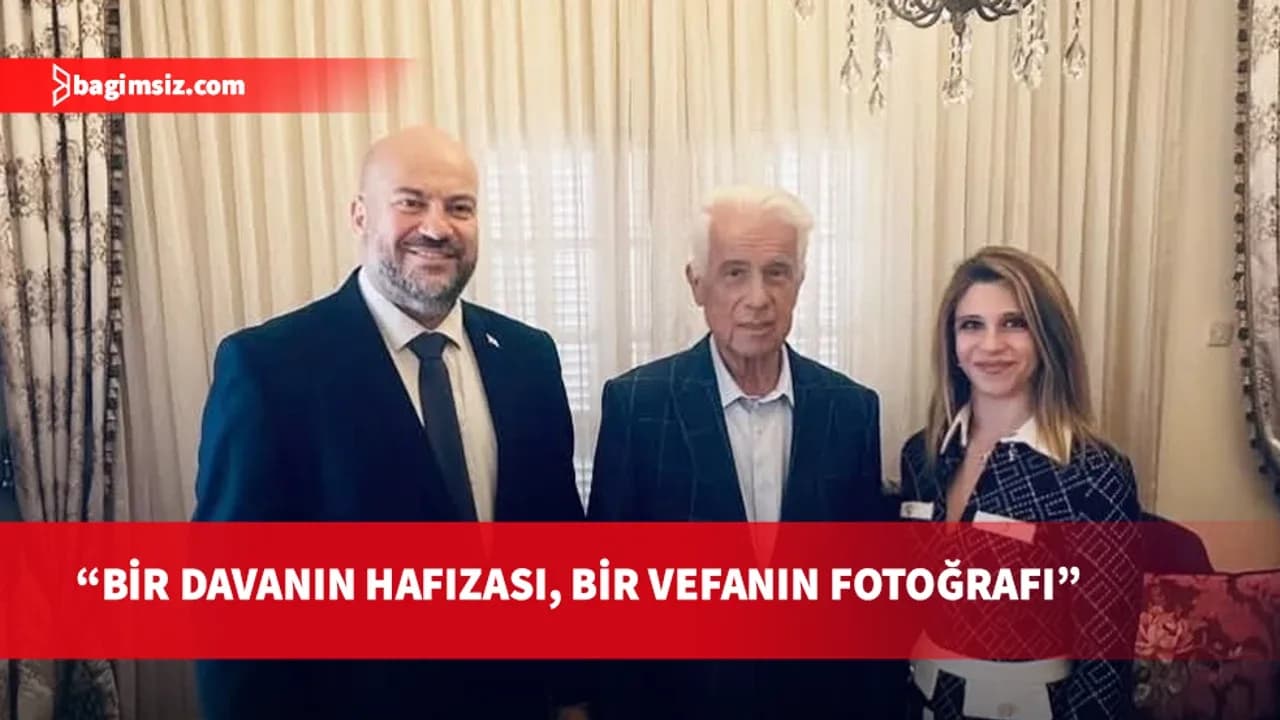 Hasan Küçük'ten 3. Cumhurbaşkanı Derviş Eroğlu'na anlamlı ziyaret: Bir davanın hafızası, bir vefanın fotoğrafı
