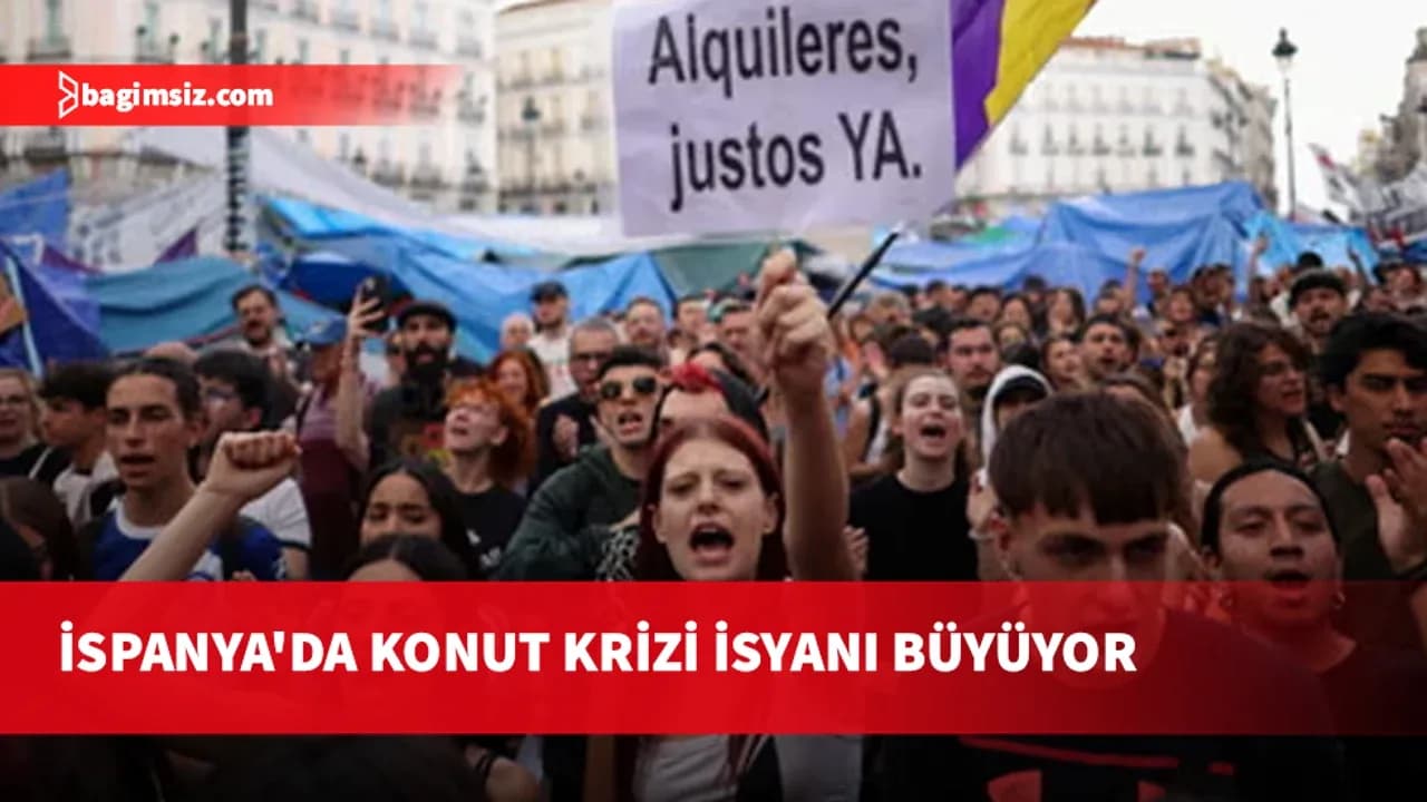 İspanya'nın 50 kentinde binlerce kişi konut krizine çözüm talebiyle meydanlara indi