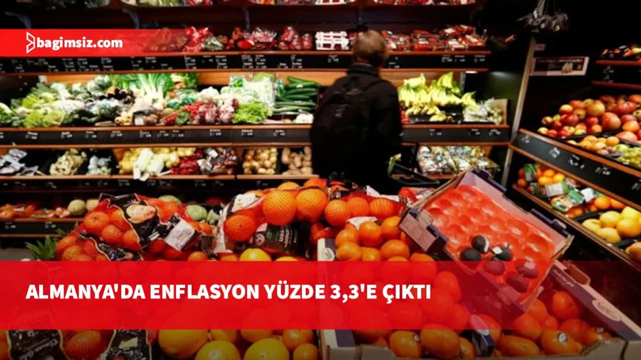 Almanya'da enflasyon eylülde yüzde 3,3'e yükseldi
