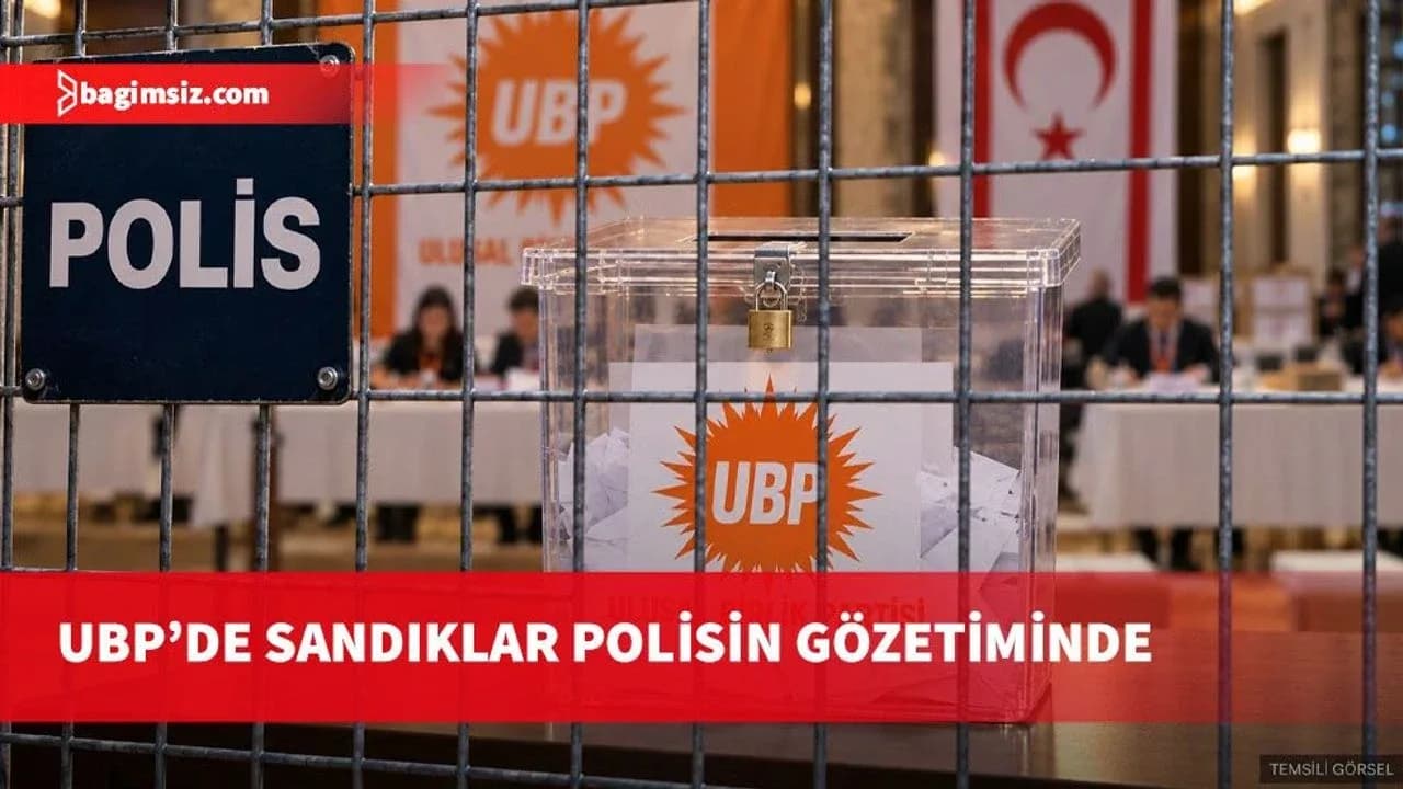 UBP’de sayım krizi! Sandıklar polis kontrolünde bekliyor