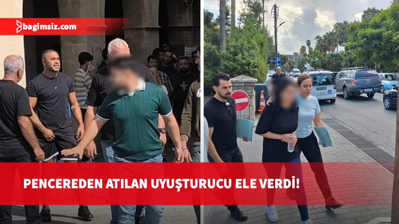 Girne'deki uyuşturucu operasyonunda karar: Eski eş cezaevine gönderildi, kadın kefaletle serbest