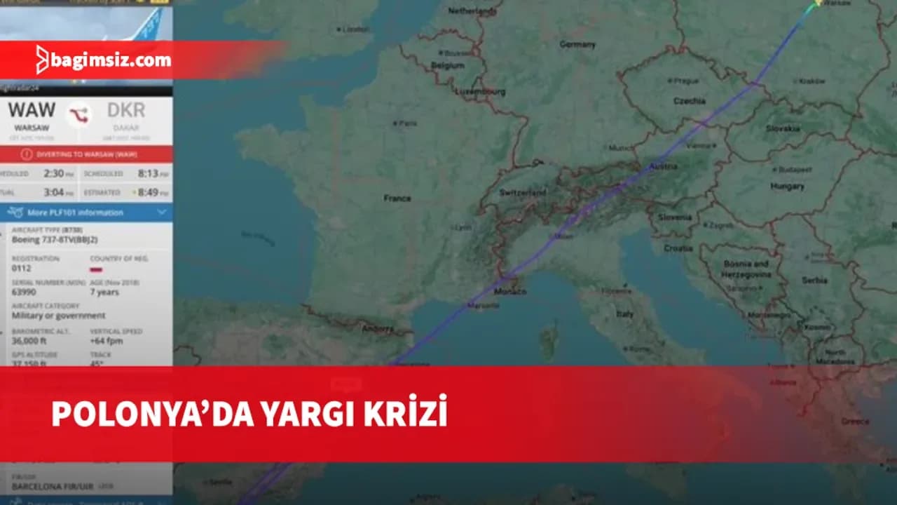 Polonya'da Anayasa Mahkemesi'ne polis ablukası: Cumhurbaşkanı uçağını geri çevirdi