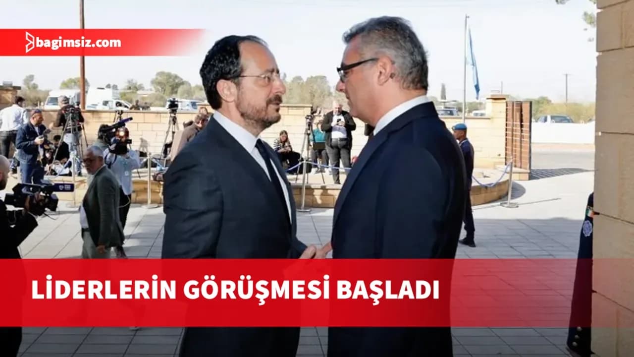 Erhürman ile Hristodulidis’in ara bölgedeki görüşmesi başladı