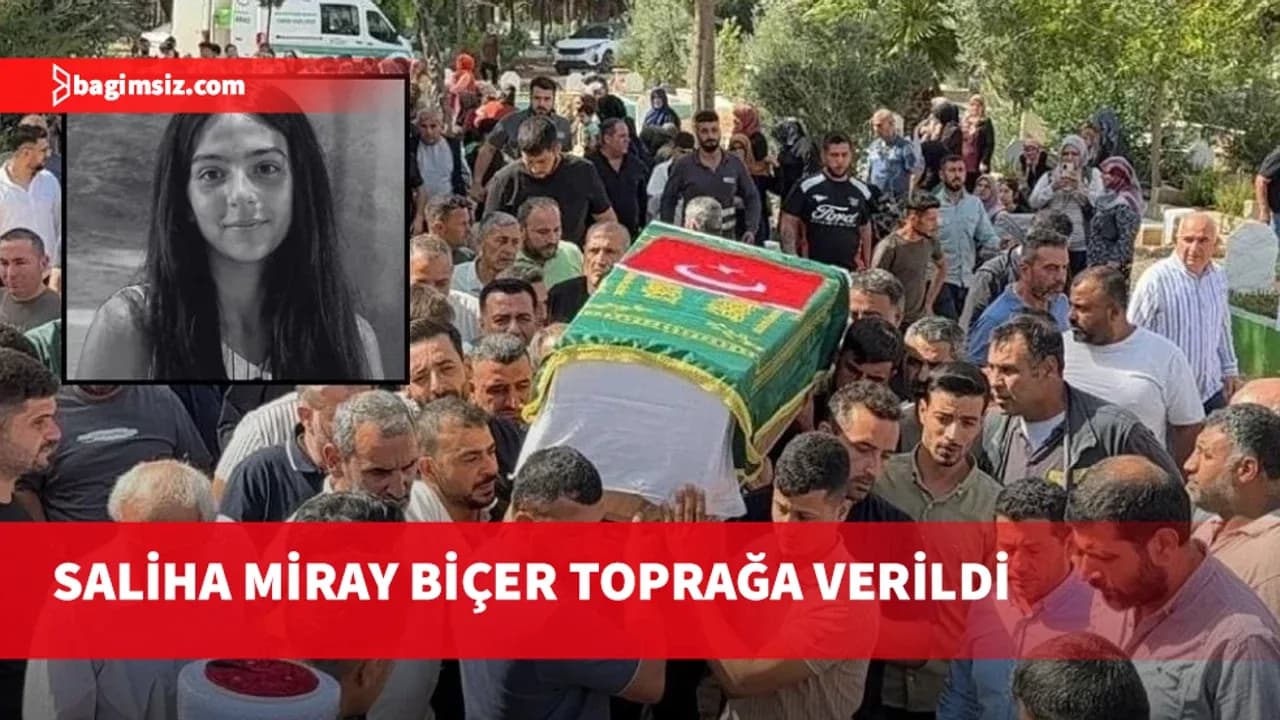 Gemi faciasında hayatını kaybeden Saliha Miray Biçer toprağa verildi