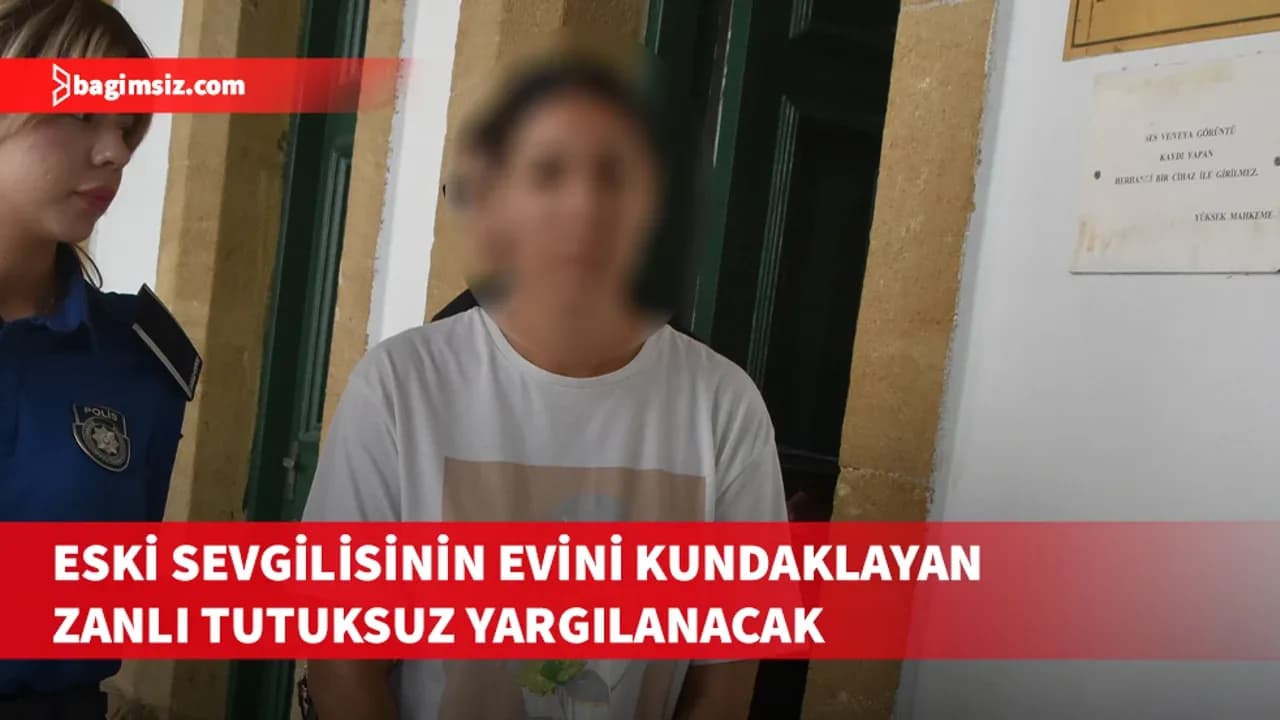 Eski sevgilisinin evini iç çamaşırı bulduğu gerekçesiyle kundaklamıştı: Teminata bağlandı