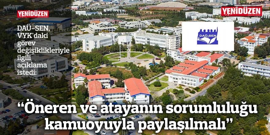 “Öneren ve atayanın sorumluluğu kamuoyuyla paylaşılmalı”