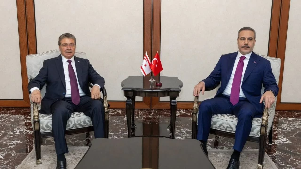 Ünal Üstel, Hakan Fidan ile görüştü: İki devletli çözüm mesajı