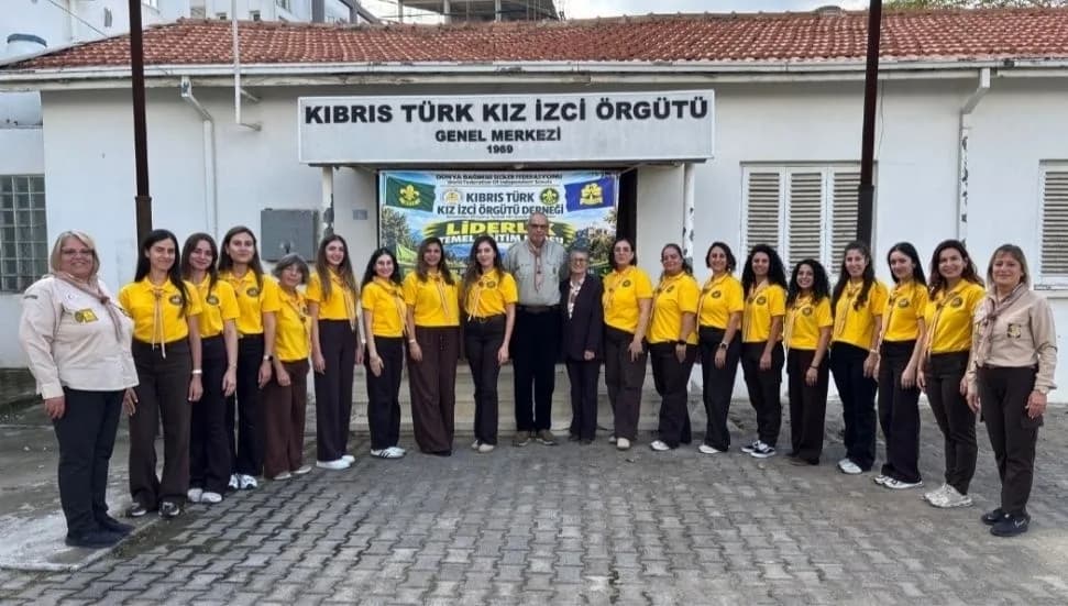 Kıbrıs Türk Kız İzci Örgütü Derneği’nden, “Liderlik Temel Eğitim Kursu”