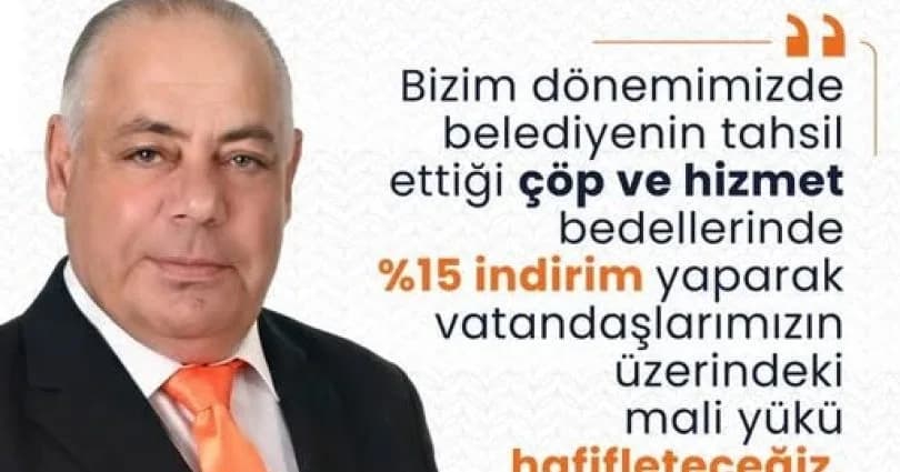 Albayrak: Göreve geldiğimizde çöp ve hizmet bedellerinde yüzde 15 indirim yapacağız