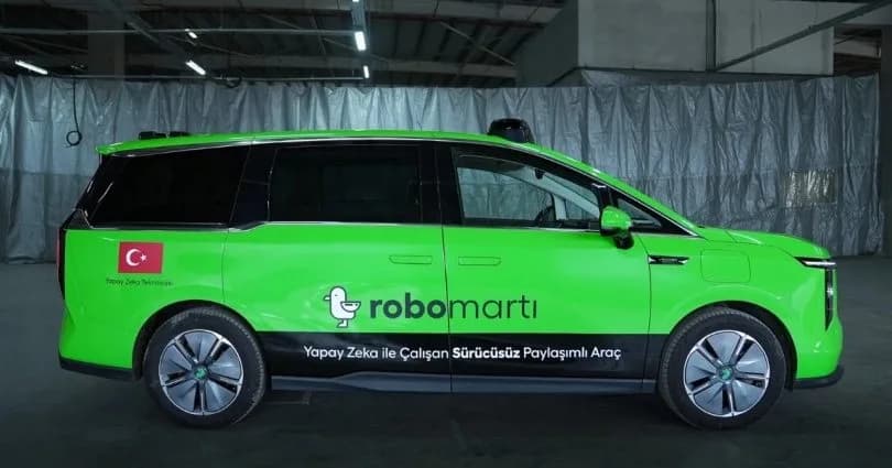 Martı yapay zekâ destekli sürücüsüz araç projesi RoboMartı’yı tanıttı