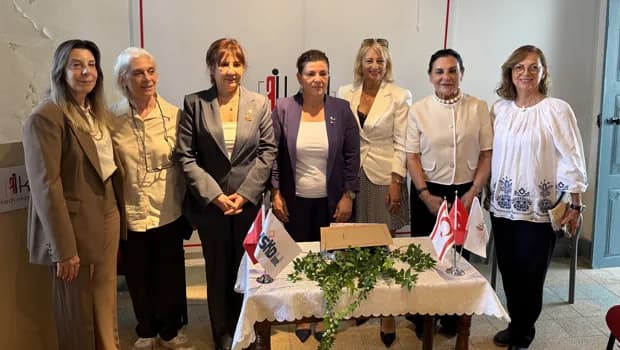 Ulusal Sürdürülebilir Kalkınmada Kadın Derneği heyeti, İş Kadınları Derneği’ni ziyaret etti