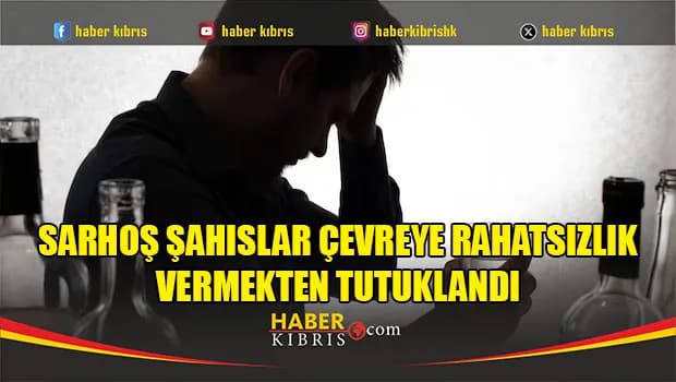 Gazimağusa ve Yeniboğaziçi’nde alkollü iki kişi tutuklandı