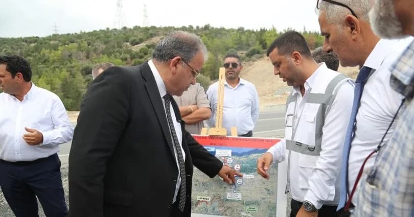 Sucuoğlu: Dağ yolunu KKTC’ye hayat veren bir yola dönüştüreceğiz