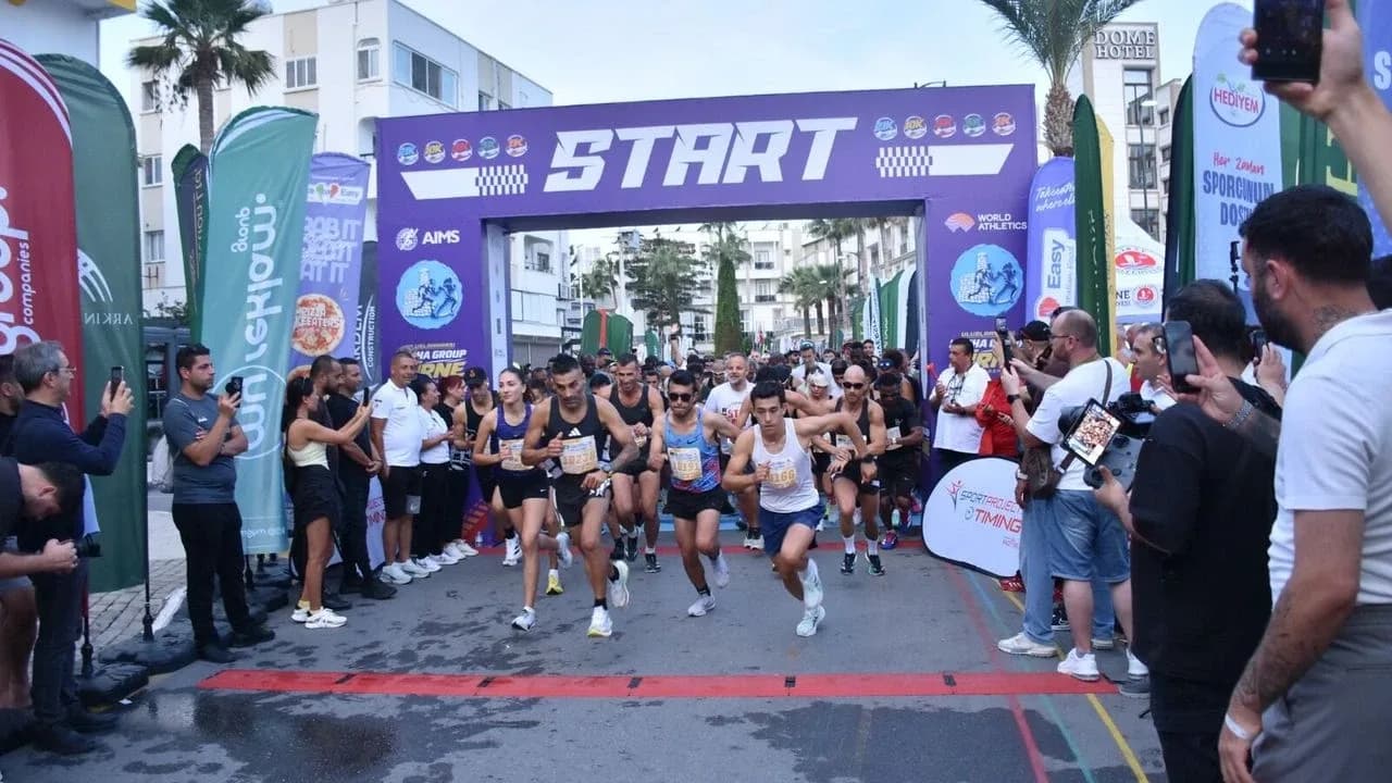 Pasha Group Girne Yarı Maratonu 2026 tamamlandı