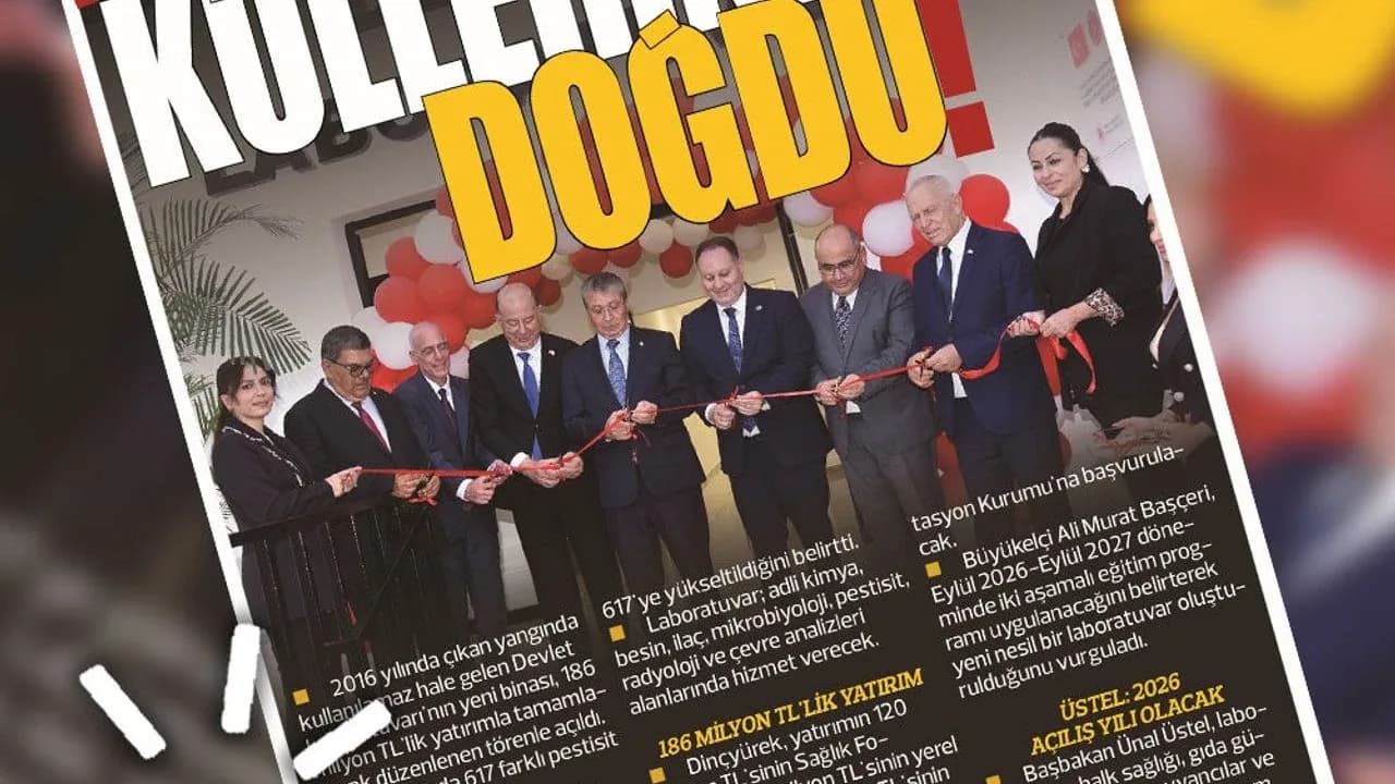 1 EKİM 2026 KIBRIS GERÇEK MANŞET
