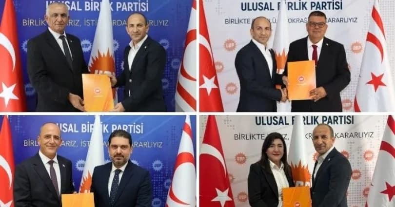 UBP’de milletvekilliği aday adaylığı başvuruları sürüyor