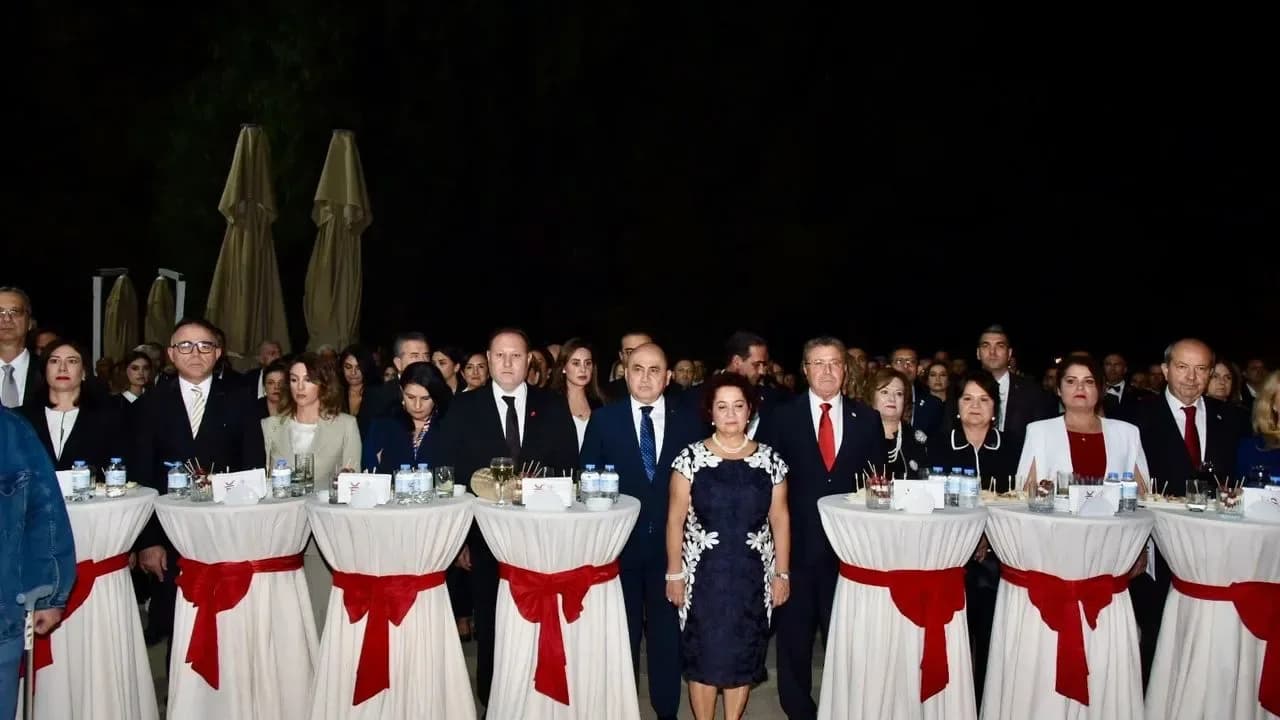 Türkiye’nin Lefkoşa Büyükelçiliği’nde 29 Ekim resepsiyonu düzenlendi