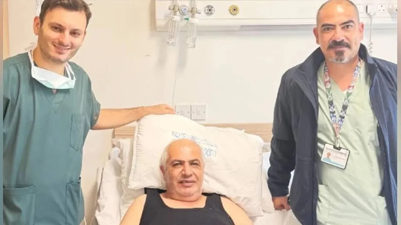 Nalbantoğlu’nda ilk: Nakilli böbrekten 7 santimlik kitle çıkarıldı