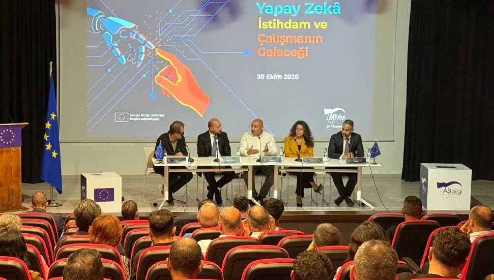 AB Bilgi Merkezi "Yapay Zekâ, İstihdam ve Çalışmanın Geleceği" başlıklı panel düzenlendi