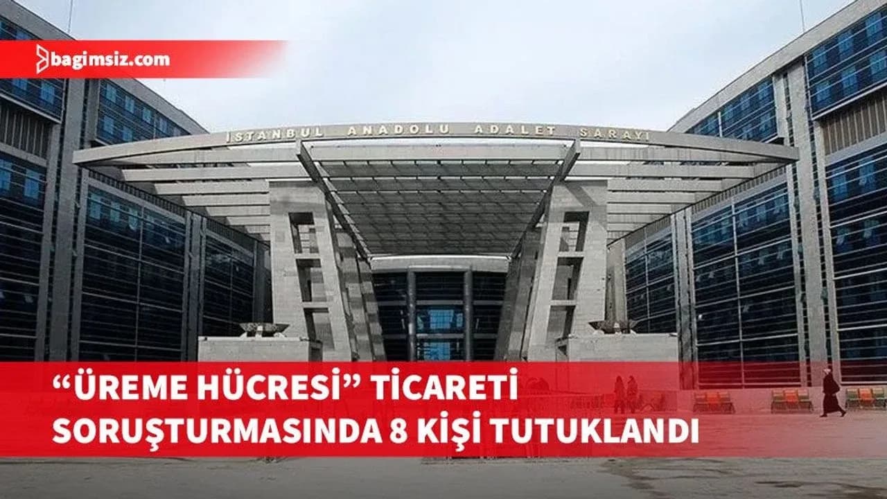 "Üreme hücresi" ticareti soruşturmasında gözaltına alınan 44 şüpheliden 8 kişi tutuklandı