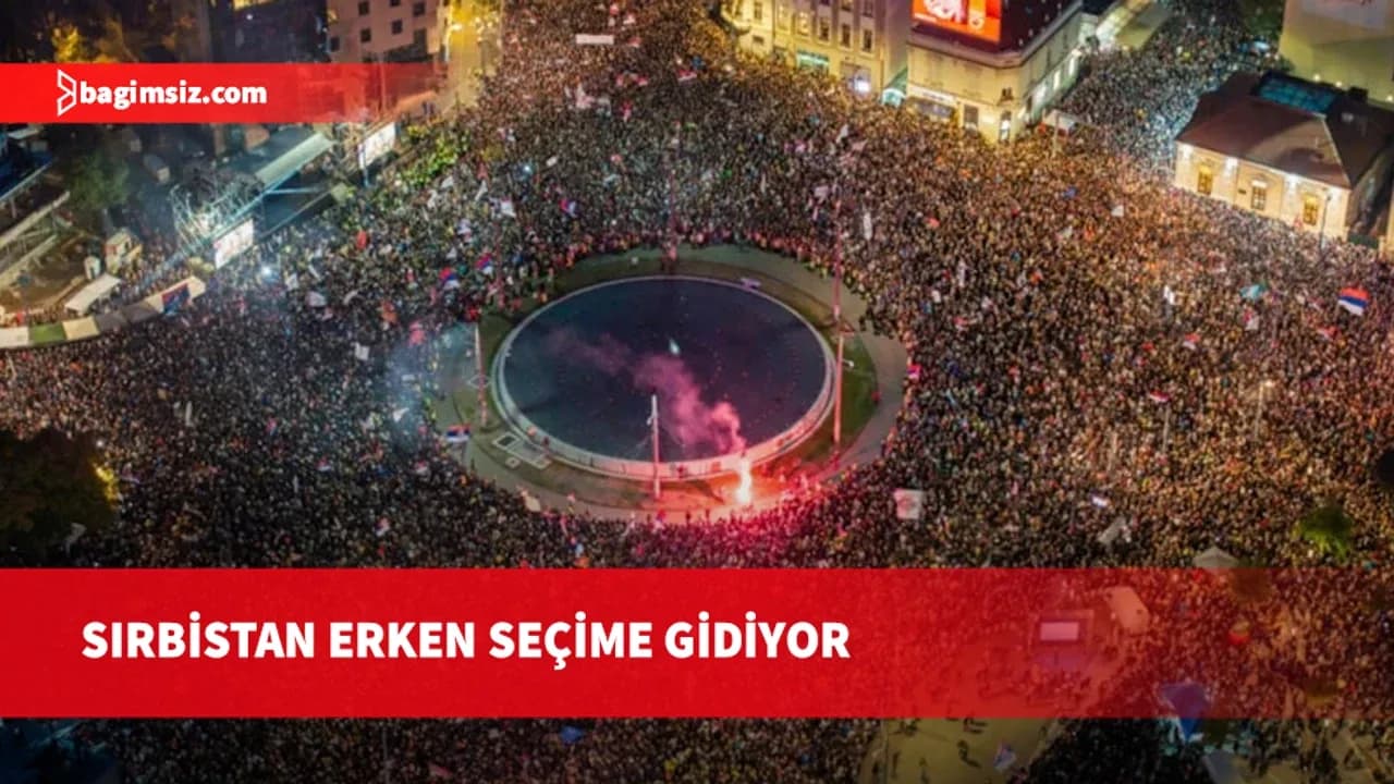 Sırbistan'da erken seçim öncesi son mitingler düzenlendi