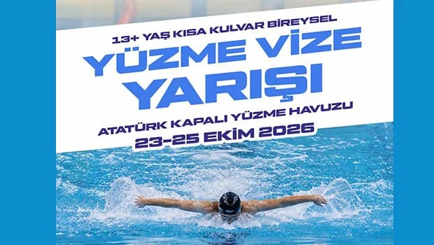 Yüzmede üç günlük yarış heyecanı başlıyor