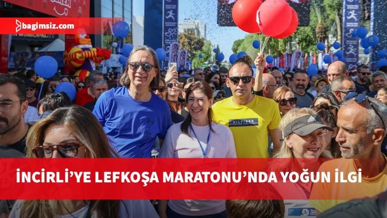 CTP Genel Başkanı İncirli, Lefkoşa Maratonu’na katıldı