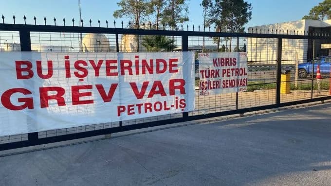 Kıbrıs Türk Petrolleri’nde grev: DEV-İŞ’ten süresiz grev uyarısı