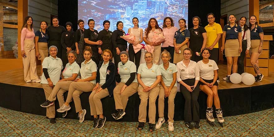 Salamis Bay Conti Hotel’den meme kanseri farkındalığına anlamlı destek