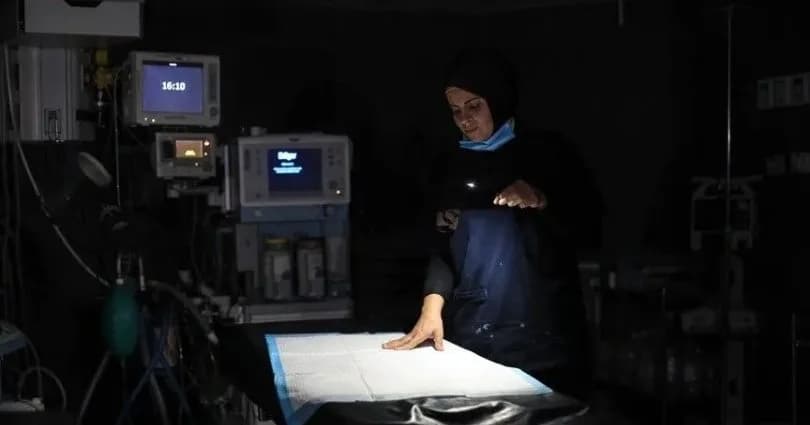 Gazze’deki Sağlık Bakanlığı: Hastane jeneratörlerini çalıştırmak için gerekli yakıt tükendi