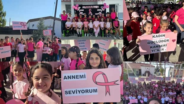 Serdarlı’da Meme Kanseri Farkındalığ için Anlamlı Yürüyüş